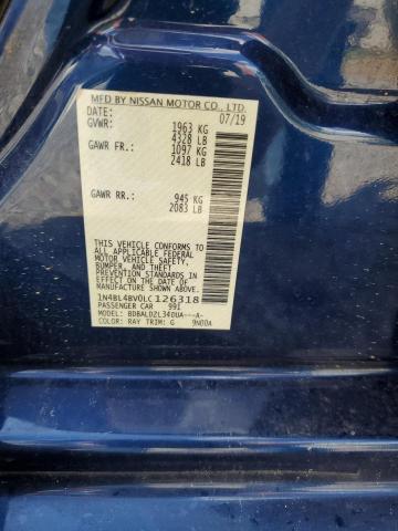 2020 NISSAN ALTIMA S - 1N4BL4BV0LC126318