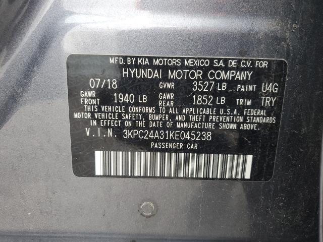 2019 HYUNDAI ACCENT SE 3KPC24A31KE045238