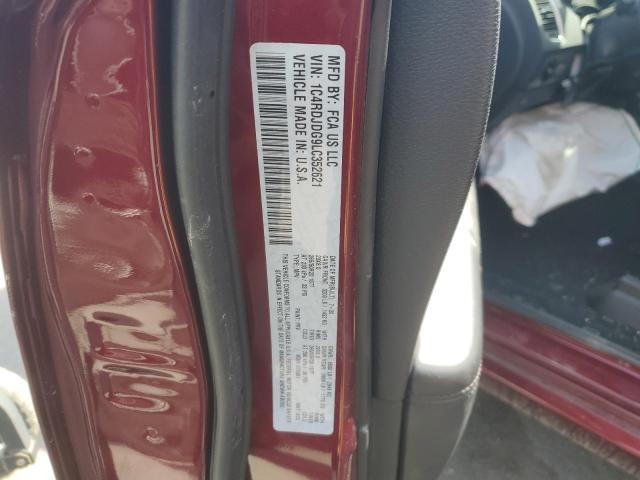 2020 DODGE DURANGO GT - 1C4RDJDG9LC352621