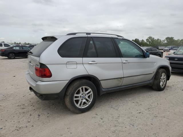 BMW X5 3.0I 2005 silver 4dr spor gas 5UXFA13575LU46719 photo #4