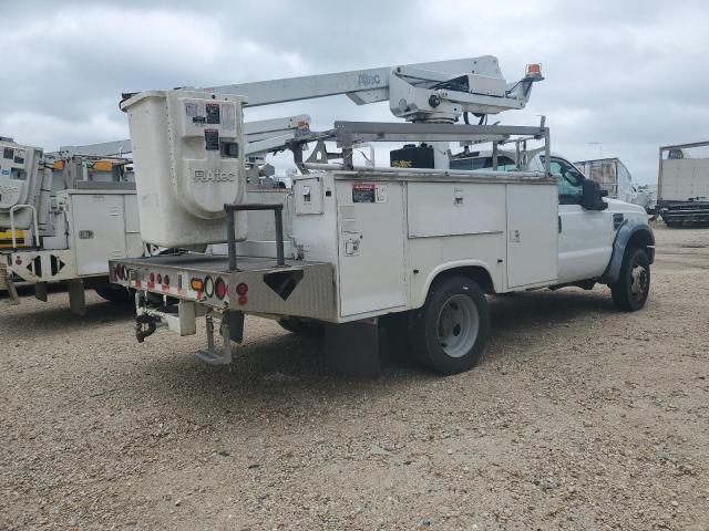 FORD F450 SUPER 2008 white crew cha gas 1FDXF46Y08ED39594 photo #4