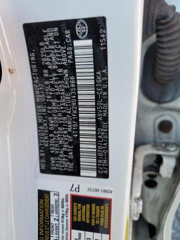 2017 TOYOTA CAMRY LE - 4T1BF1FK2HU435866
