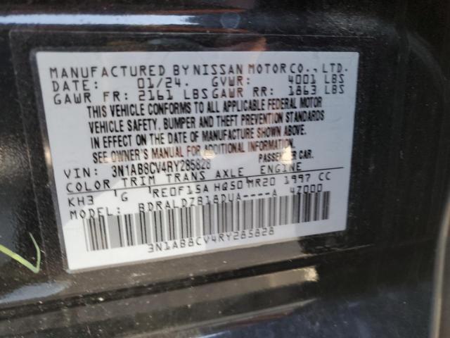 2024 NISSAN SENTRA SV - 3N1AB8CV4RY285828