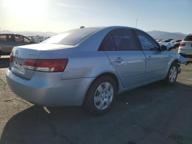 HYUNDAI SONATA GLS 2008 blue  gas 5NPET46C68H385651 photo #4