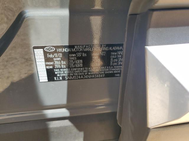 2022 HYUNDAI SANTA FE S - 5NMS24AJ4NH434849