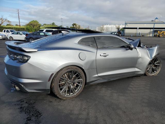 CHEVROLET CAMARO ZL1 2019 gray  gas 1G1FK1R62K0115941 photo #4