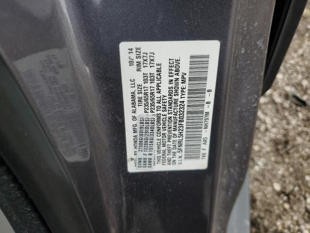 2015 HONDA ODYSSEY LX 5FNRL5H23FB032324