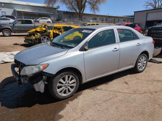 TOYOTA COROLLA BA 2009 silver  gas 1NXBU40E99Z084904 photo #1