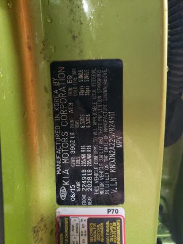 2016 KIA SOUL - KNDJN2A22G7824911