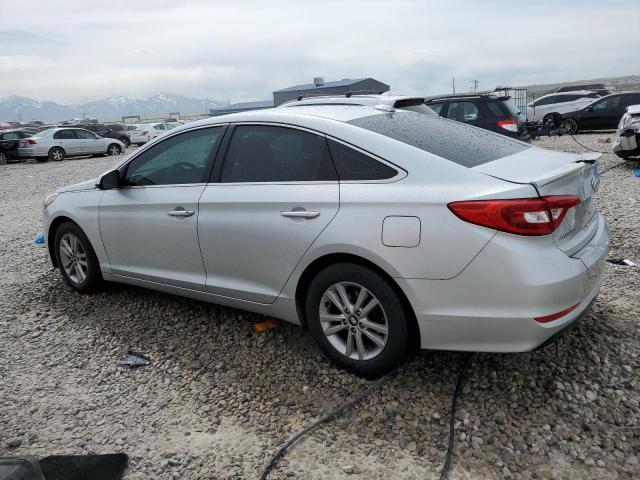 HYUNDAI SONATA SE 2016 silver  gas 5NPE24AF7GH346456 photo #3