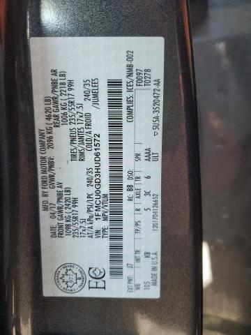 2017 FORD ESCAPE SE - 1FMCU0GD3HUD61572
