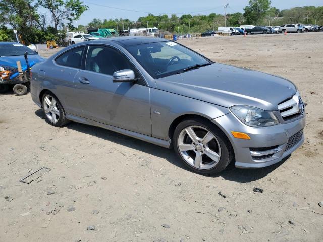Vin: wddgj4hbxcf911680, lot: 54434605, mercedes-benz c-class 250 20124
