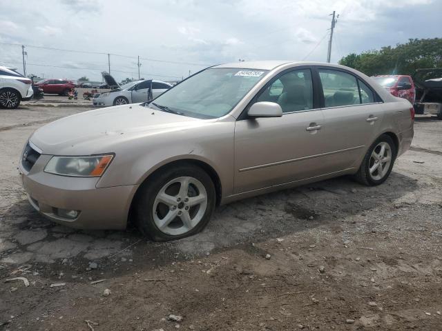 HYUNDAI SONATA SE 2007 gold sedan 4d gas 5NPEU46F37H286825 photo #1