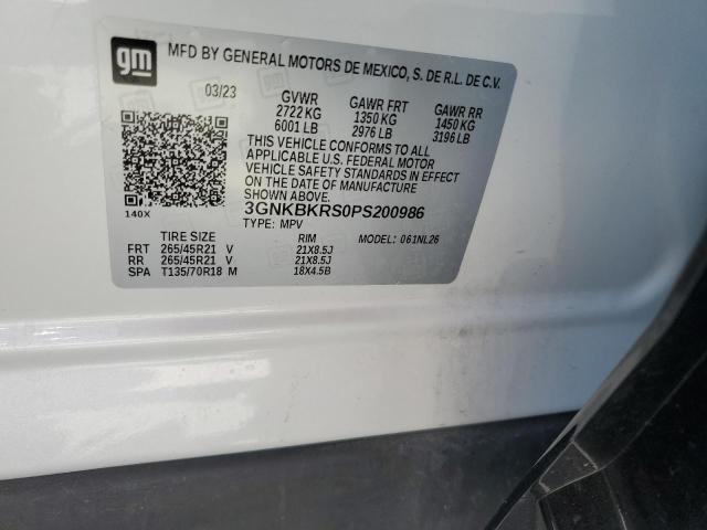 2023 CHEVROLET BLAZER RS - 3GNKBKRS0PS200986