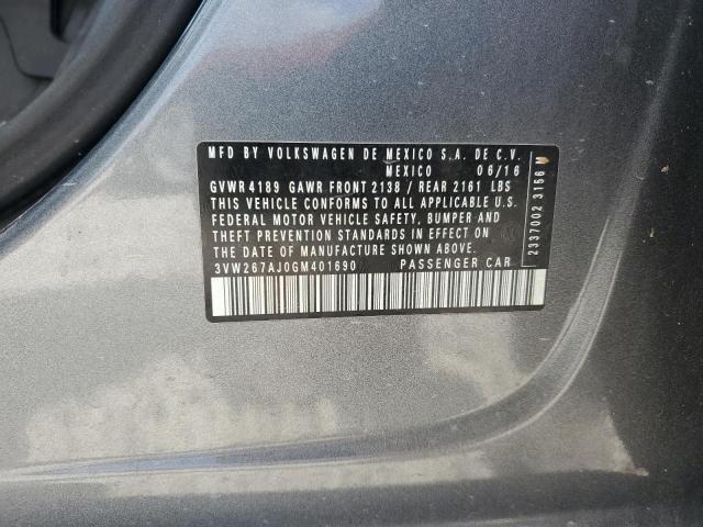 2016 VOLKSWAGEN JETTA S - 3VW267AJ0GM401690