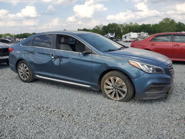 Vin: 5npe34af7gh390860, lot: 53282325, hyundai sonata sport 20164