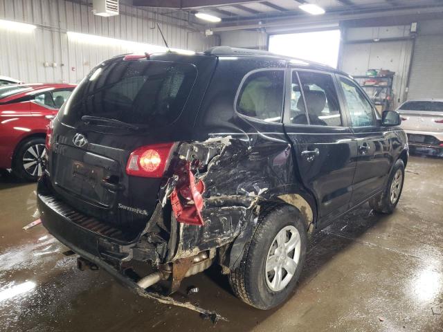 HYUNDAI SANTA FE G 2009 black  gas 5NMSG13D59H276809 photo #4