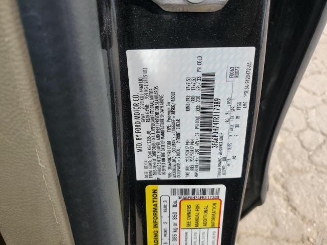 2015 FORD FUSION SE - 3FA6P0H74FR117389