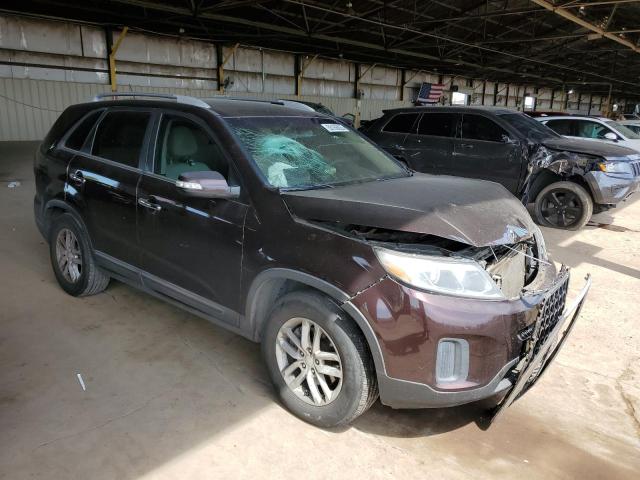 Vin: 5xykt4a73fg586697, lot: 55166825, kia sorento lx 20154