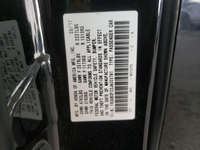2018 ACURA TLX - 19UUB3F33JA000781