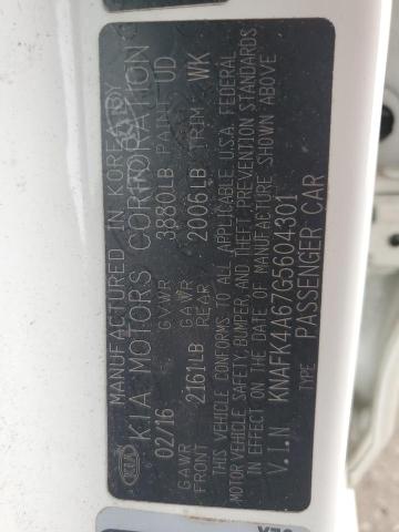 2016 KIA FORTE LX - KNAFK4A67G5604301