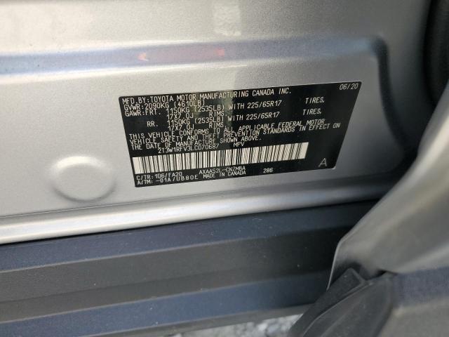 2020 TOYOTA RAV4 XLE - 2T3W1RFV3LC070687