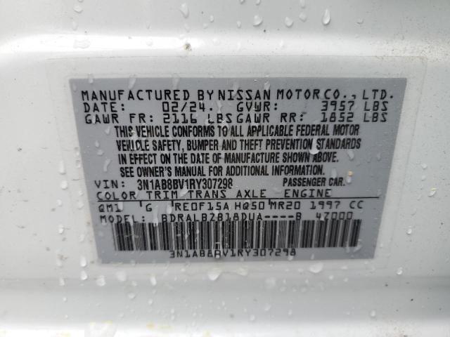 2024 NISSAN SENTRA S - 3N1AB8BV1RY307298
