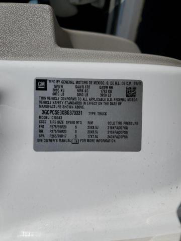 2011 CHEVROLET SILVERADO - 3GCPCSE0XBG373331