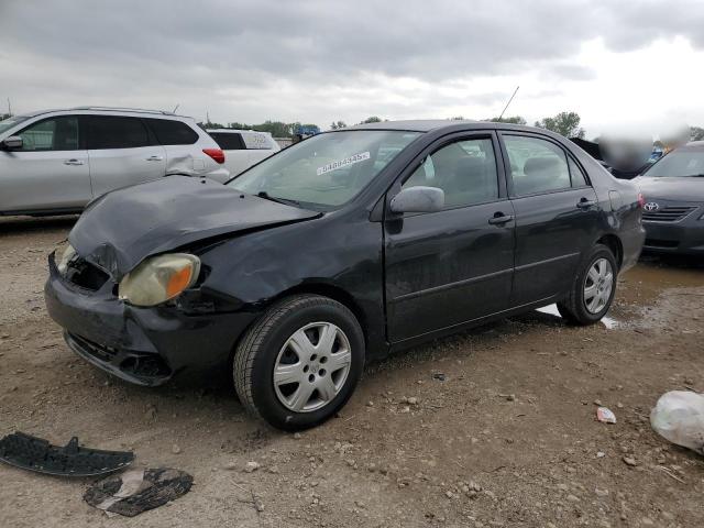 TOYOTA COROLLA CE 2006 black  gas 1NXBR32EX6Z699675 photo #1