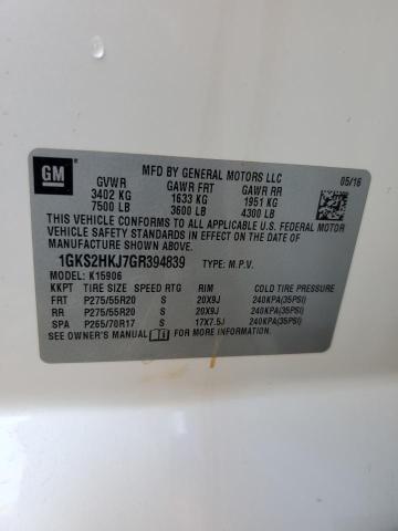2016 GMC YUKON XL D - 1GKS2HKJ7GR394839