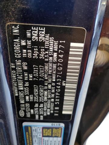 2020 KIA SORENTO L #3302985599