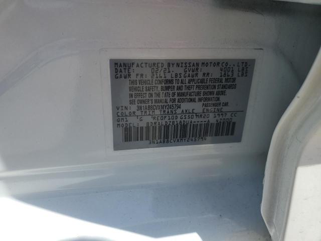 2021 NISSAN SENTRA SV - 3N1AB8CVXMY245794