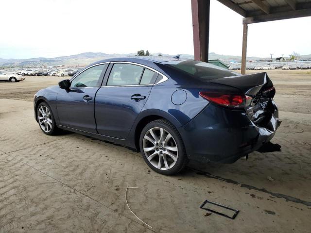 MAZDA 6 TOURING 2017 blue  gas JM1GL1V56H1138826 photo #3
