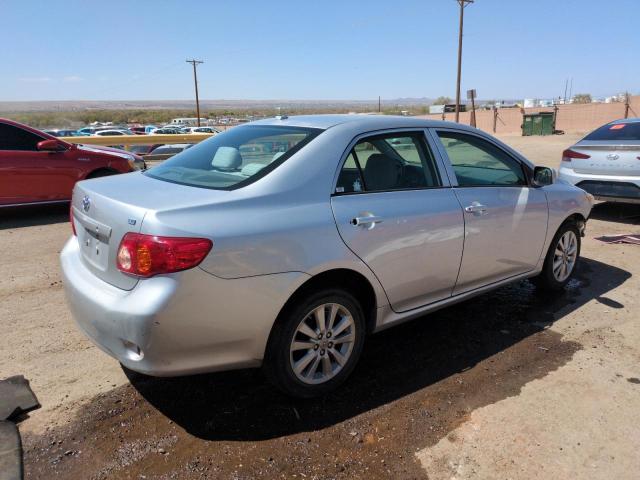 TOYOTA COROLLA BA 2009 silver  gas 1NXBU40E99Z084904 photo #4
