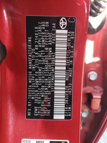 2021 TOYOTA COROLLA LE - 5YFEPMAE5MP189842