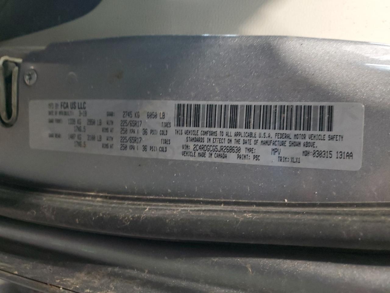 DODGE GRAND CARAVAN SXT