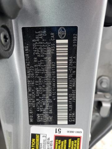 2023 TOYOTA CAMRY LE - 4T1C11AK4PU181182