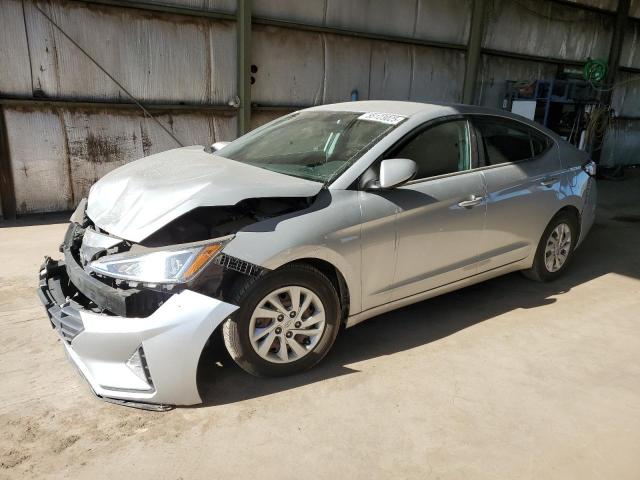 HYUNDAI ELANTRA SE 2019 silver  gas 5NPD74LFXKH457876 photo #1