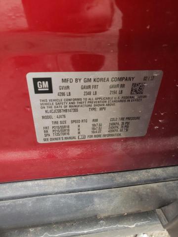2017 BUICK ENCORE ESS KL4CJCSB7HB147355
