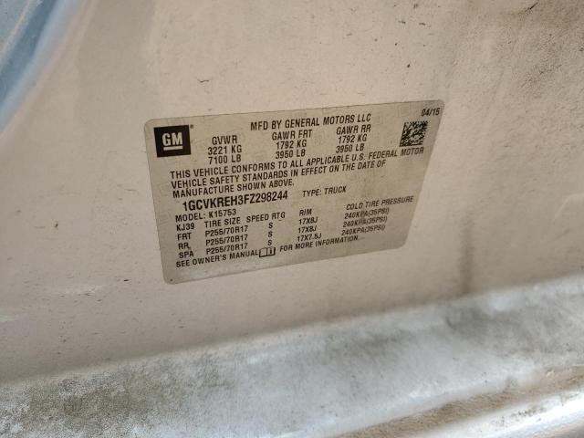 2015 CHEVROLET SILVERADO - 1GCVKREH3FZ298244