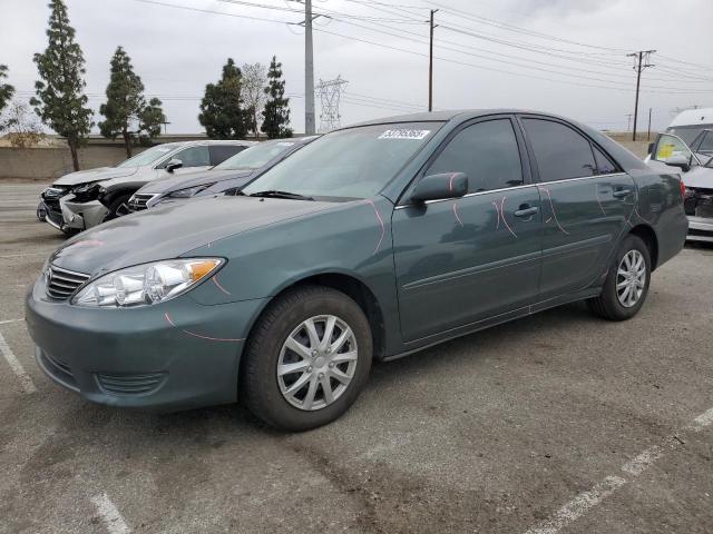 TOYOTA CAMRY LE 2006 green  gas 4T1BE30K06U134517 photo #1