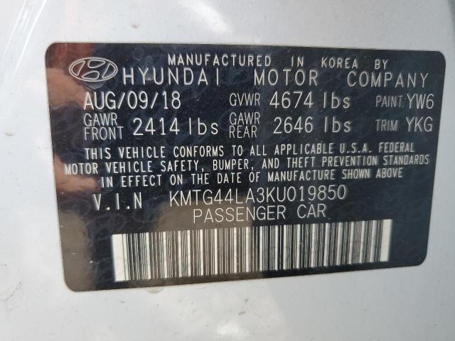 2019 GENESIS G70 PRESTI KMTG44LA3KU019850