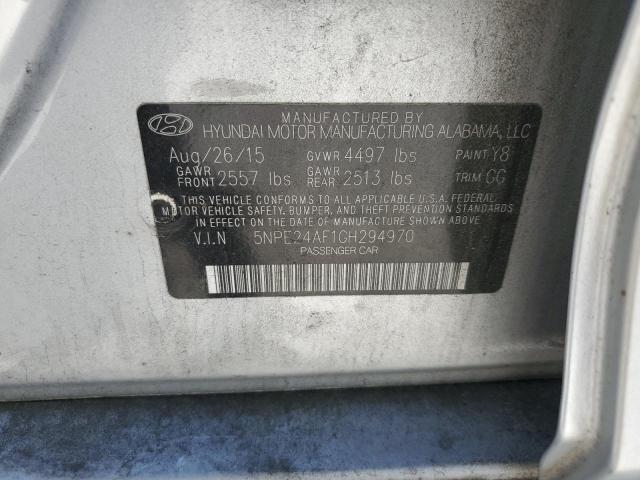 2016 HYUNDAI SONATA SE - 5NPE24AF1GH294970