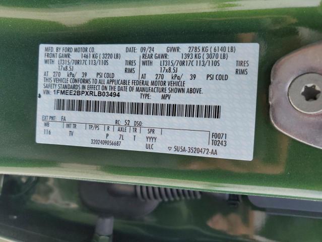 2024 FORD BRONCO WIL 1FMEE2BPXRLB03494
