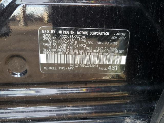 2018 MITSUBISHI OUTLANDER - JA4J24A59JZ032078