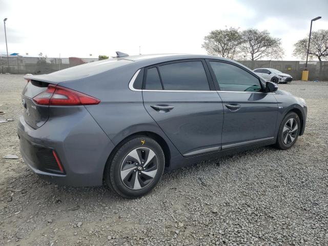 HYUNDAI IONIQ SEL 2018 charcoal  hybrid engine KMHC75LC4JU062129 photo #4