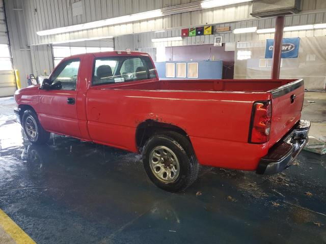 CHEVROLET SILVERADO 2007 red  gas 1GCEC14V87Z126489 photo #3
