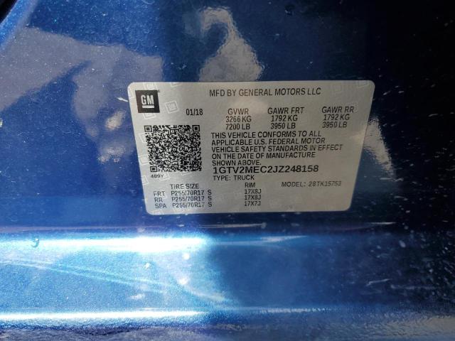 2018 GMC SIERRA K15 - 1GTV2MEC2JZ248158