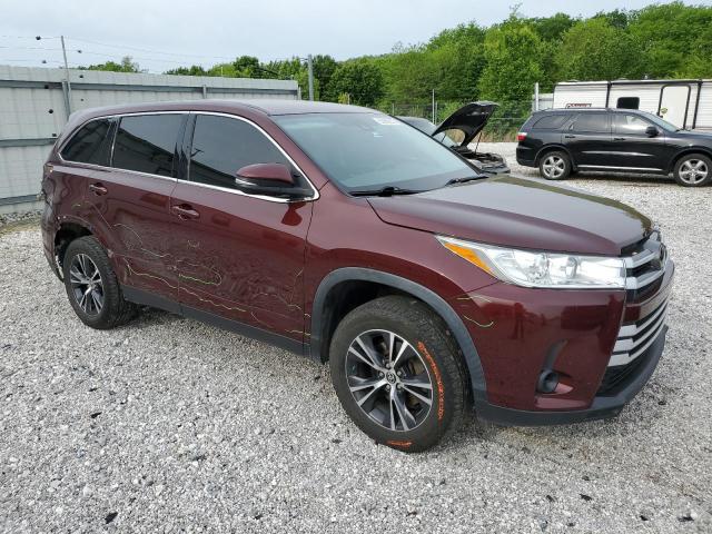 Vin: 5tdzzrfh1ks366192, lot: 53969055, toyota highlander le 20194