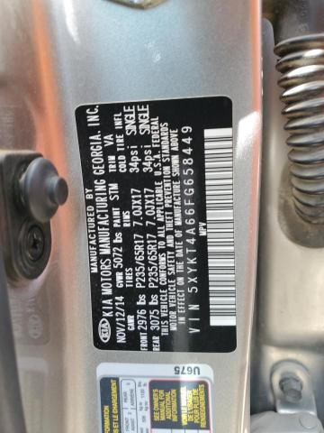 2015 KIA SORENTO LX - 5XYKT4A66FG658449